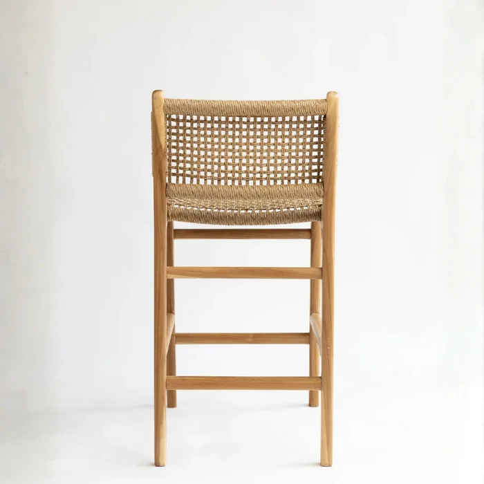 Banqueta de Teca Soraya | Casakos en Madera natural - Butacas, banquetas y puffs, Uruguay | Casakos, vista 8