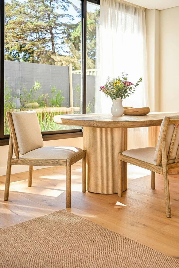SILLA SAN FRANCISCO - FRESNO Y LINO en Beige - Sillas, Uruguay | La Iberica, vista 2