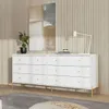 Cómoda Aparador Jasper 1.82 - White Gloss Gold - Cómodas, Uruguay | Rústico Hogar, vista 1 de 4