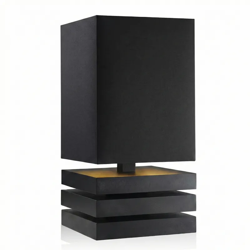 Lámpara de Mesa Zenith Noir en Negro - Lámparas de mesa, Uruguay | La Perla