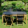 Silla de exterior NAVY Negro en Negro - Sillas, Uruguay | Viasono, vista 3 de 4