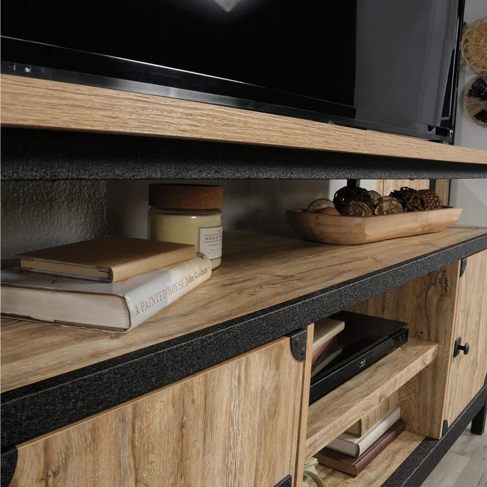 Rack para TV - Sauder en Madera natural - Muebles para TV, Uruguay | Ecowood, vista 3