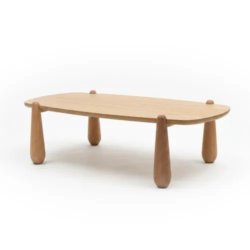 Mesa de Centro Livi - Carvalho en Beige - Mesas de living, Uruguay | NYR