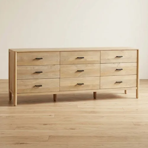 Comoda Madera-de-mango Natural-beige Woodside en Madera natural - Cómodas, Uruguay | Divino