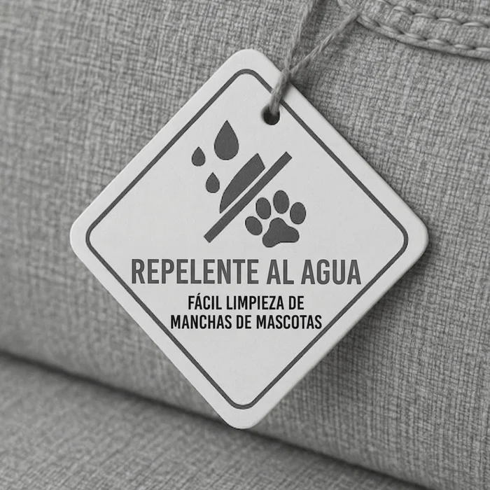 Butaca 1 Cuerpo Tela Repelente al Agua Living - Gris en Gris - Sillones y sofás, Uruguay | Ecowood, vista 2