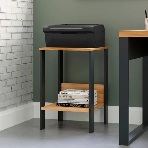 Mesa Auxiliar Industrial 100% Mdf - Linea Factory - Bibliotecas, Uruguay | Balton