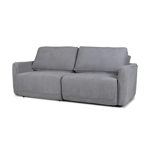 Sofá Cama Ravena - Tela Microfibra - 9250 (Grafito) en Gris - Sillones y sofás, Uruguay | NYR