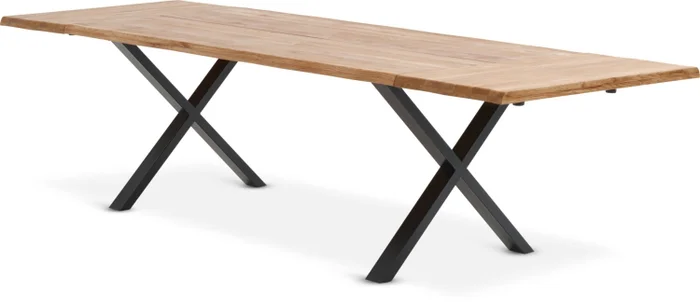 Extensión mesa ROSKILDE/ROSLEV 95x50 roble nat en Madera natural - Mesas de comedor, Uruguay | JYSK, vista 2
