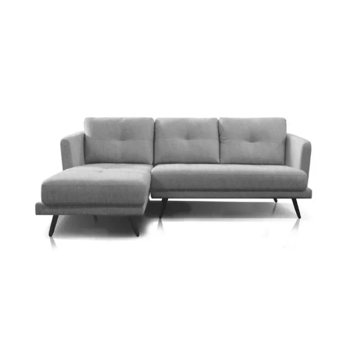 Sillón Con Chaise - Trinidad - 3 Cuerpos - Gris en Gris - Sillones y sofás, Uruguay | Ecowood, vista 2