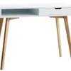 Escritorio TAMHOLT 50x100 blanco/natural en Blanco/natural - Escritorios y sillas de escritorio, Uruguay | JYSK, vista 1 de 5