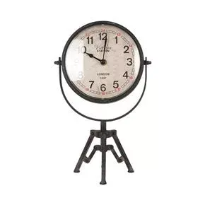 Reloj de mesa - Trípode en Negro - Decoración, Uruguay | Concetto Casa