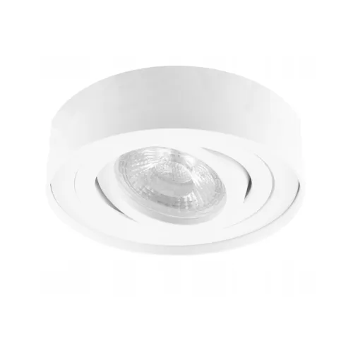Downlight Redondo Semiembutido Austin Blanco en Negro - Lámparas colgantes, Uruguay | Serlux