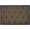 FELPUDO COCO/GOMA 40X60CM H.1CM HEXAGONO - Textiles, Uruguay | Decohogar, vista 1 de 3