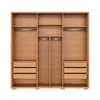 Ropero 6 puertas Reflecta 2.4 - Moderna - Marrón y Arena en Multicolor - Roperos y placares, Uruguay | Rústico Hogar, vista 3 de 4