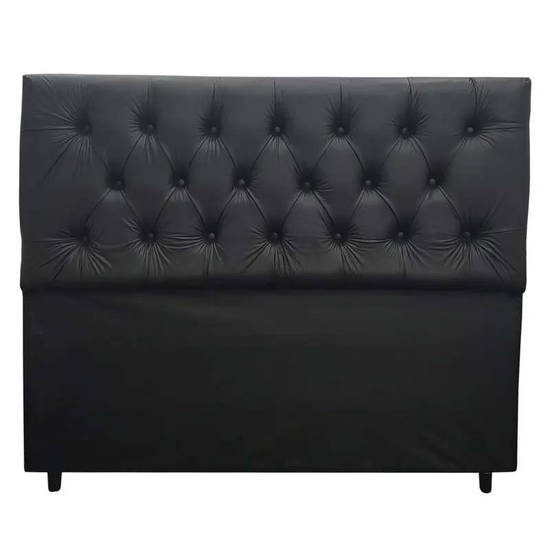 Respaldo Cabecera King Size 180 cm – Luxo Ecocuero en Negro - Respaldos de cama, Uruguay | Delta Center