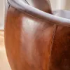 BUTACA GIRATORIA - CUERO ITALIANO HABANO - Butacas, banquetas y puffs, Uruguay | La Iberica, vista 4 de 9
