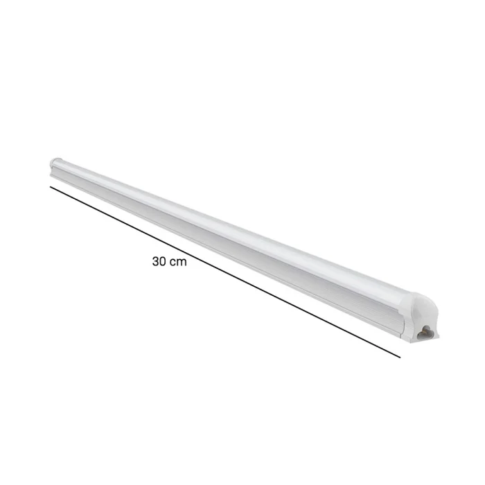 Tubo LED T5 30cm 5W Luz Cálida en Blanco - Lámparas colgantes, Uruguay | Serlux, vista 5
