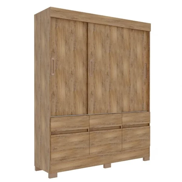 Placard Madeira en Madera natural - Roperos y placares, Uruguay | Palermo Casa Deco
