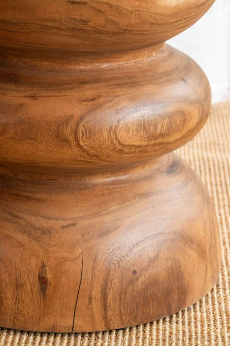 MESA AUXILIAR CABO - SUAR TOSTADO en Madera natural - Mesas de living, Uruguay | La Iberica, vista 7