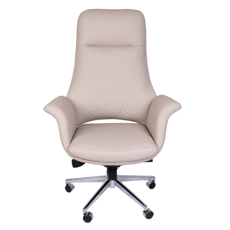 Silla De Oficina Gerencial Malla Crown en Beige - Escritorios y sillas de escritorio, Uruguay | Divino, vista 3