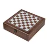 Set Juegos Madera Marron Ajedrez, Cartas, Generala Y Dominó en Marrón - Decoración, Uruguay | Divino, vista 1 de 4