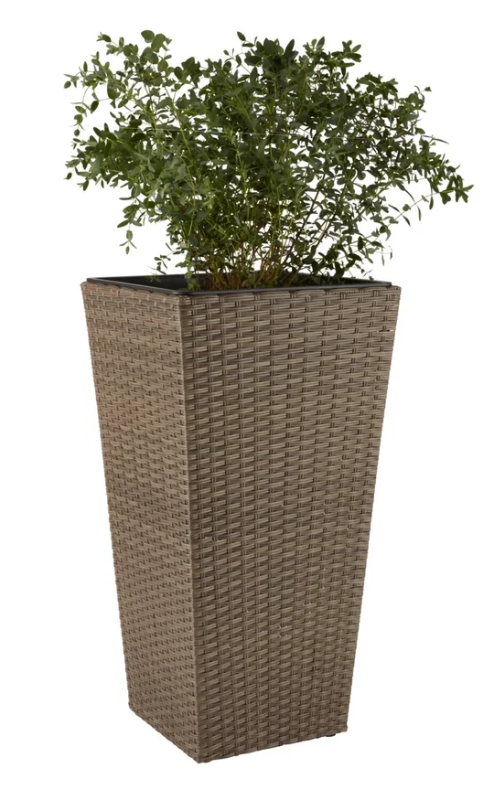 Maceta BLOMMOR A36xL36xA70 natural en Madera natural - Muebles para el exterior, Uruguay | JYSK, vista 2