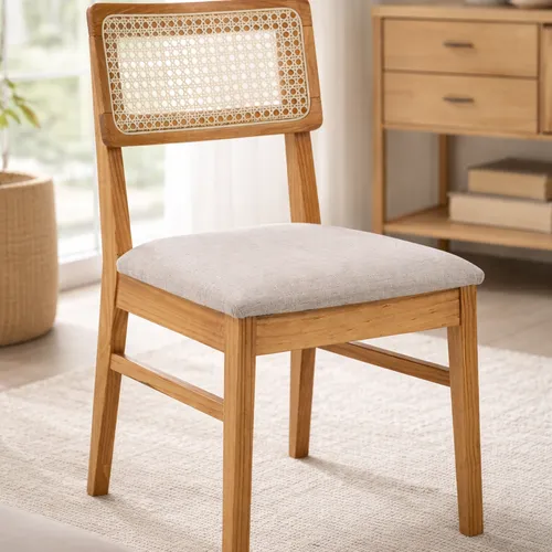Silla Ratan Miel (Set X2) - Sillas, Uruguay | Casa Brava