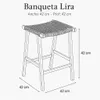 Banqueta Lira - Butacas, banquetas y puffs, Uruguay | Casakos, vista 7 de 7