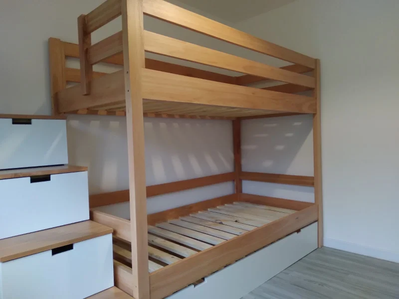 Cama Teen en Madera natural - Dormitorio, Uruguay | Tree House Deco, vista 5