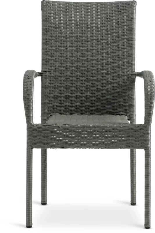 Silla apilable GUDHJEM gris en Gris - Muebles para el exterior, Uruguay | JYSK, vista 3