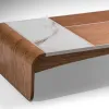 Mesa Diana en amendoa - Mesas de living, Uruguay | Arquetipo, vista 3 de 8