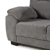 Sofá Serena (Outlet) - Tela Microfibra - 2 cuerpos - Berlin 06 (Grafito) en Gris - Sillones y sofás, Uruguay | NYR, vista 5 de 5