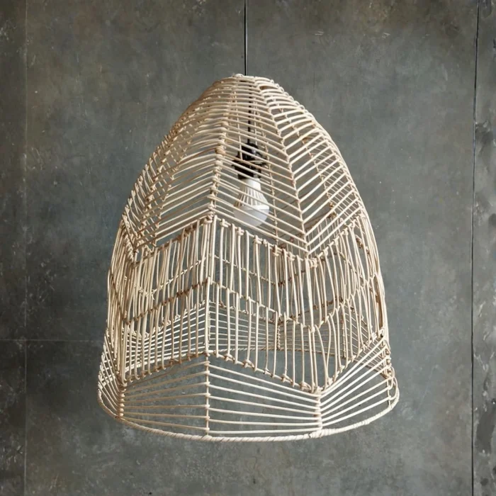 Lámpara Esférica de Ratán Suna | Casakos en Madera natural - Lámparas colgantes, Uruguay | Casakos, vista 3