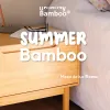Mesas de luz Roma x2 + Mesa Verona en Madera natural - Muebles, Uruguay | Uruguay Bamboo, vista 3 de 7