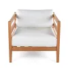 POLTRONA CANNES RIPADA Y ACQUABLOCK CRUDO 86x74x66CM JATOBA - Muebles para el exterior, Uruguay | Vinibel, vista 2 de 2