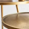 MESA AUXILIAR - METAL ORO VIEJO - 51 CMS en Dorado - Mesas de living, Uruguay | La Iberica, vista 4 de 10