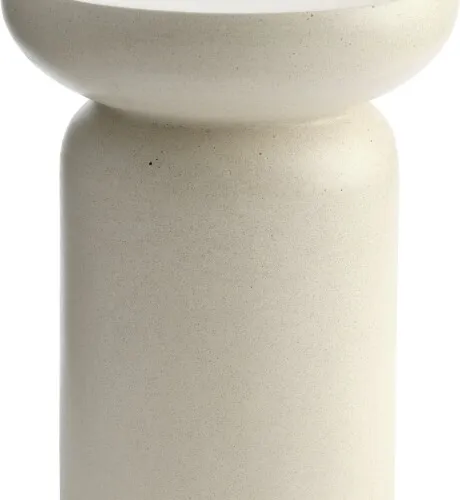 Mesa auxiliar LYDUM Ø34 fibrocemento gr en Beige - Mesas de arrimo, Uruguay | JYSK