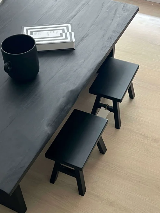 MESA TOTAL BLACK - 1.30 X 0.80 en Negro - Mesas de living, Uruguay | La Iberica, vista 12