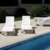 REPOSERA LETTINO PRO GARDEN BLANCA A6062 en Blanco - Muebles para el exterior, Uruguay | Alfa Ventas, vista 4 de 4
