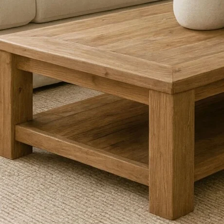 Mesa de living Linea Rimini AH552 en Madera natural - Mesas de living, Uruguay | La Cueva Muebles, vista 14