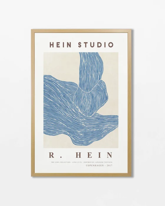 Hein Studio N.01 en Azul - Láminas, Uruguay | La Cuadrería