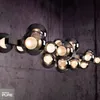 Colgante led 18 esferas 32w motorizado a control remoto con varias funciones - PLATA en Gris - Lámparas colgantes, Uruguay | Iluminica, vista 3 de 5