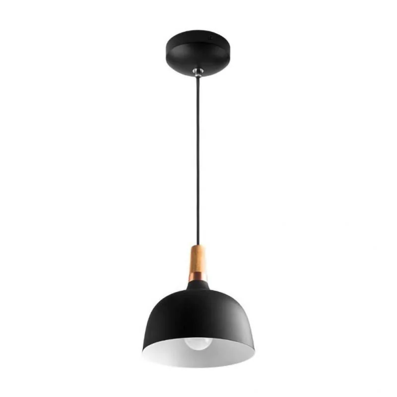 Lámpara Colgante Fersim Small Negra en Negro - Lámparas colgantes, Uruguay | Serlux, vista 4