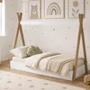 Cama Bosque Montessori 1 plaza Blanca - Dormitorio, Uruguay | RM Muebles y Deco, vista 1 de 3