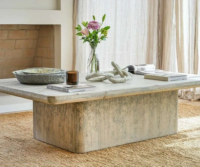 MESA LIVING BALZAC - 1.70 X 1 MTS en Madera natural - Mesas de living, Uruguay | La Iberica