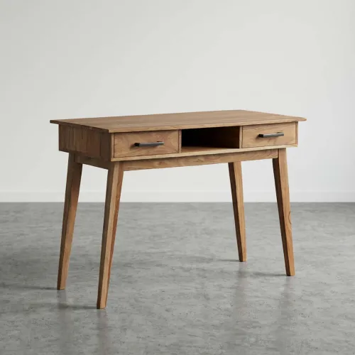 Escritorio Madera-acacia Natural-beige Onim en Madera natural, Uruguay | Divino