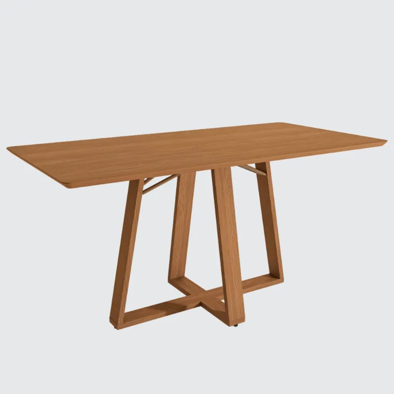 Mesa de comedor Alva - 160CM en Madera natural - Mesas de comedor, Uruguay | Balton