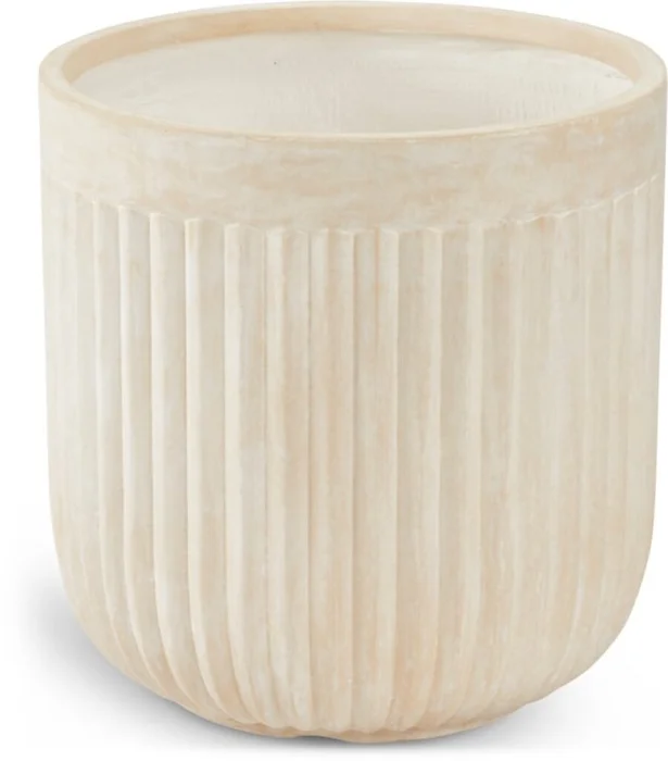 Maceta de jardin BRILLEAND Ø37xH37 natural en Madera natural - Muebles para el exterior, Uruguay | JYSK