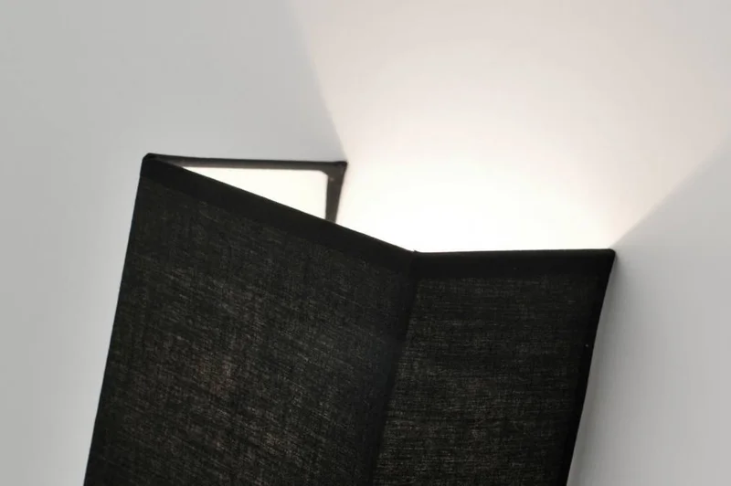 Aplique simple negro en Negro - Iluminación, Uruguay | La Perla, vista 3