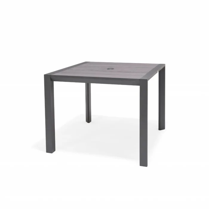 Mesa de Jardín - 90x90 cm - Urbanite - Gris en Gris - Muebles para el exterior, Uruguay | Rústico Hogar